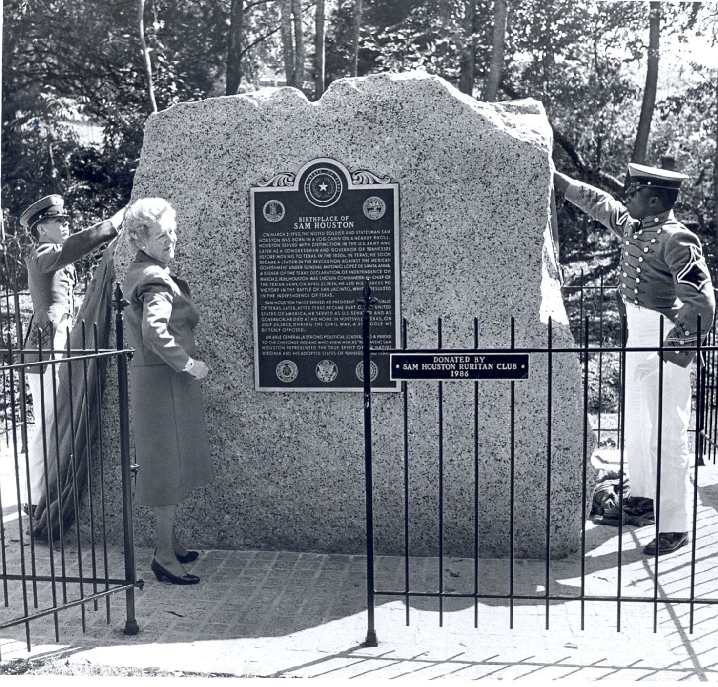 Sam Houston marker